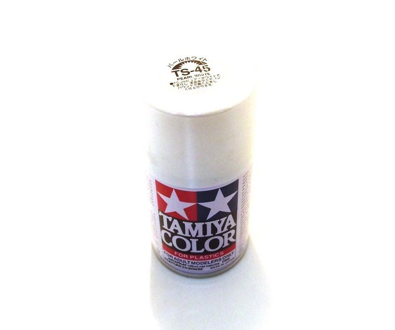 TS-45   TAMIYA ACRYLIC SPRAY PAINT  PEARL WHITE