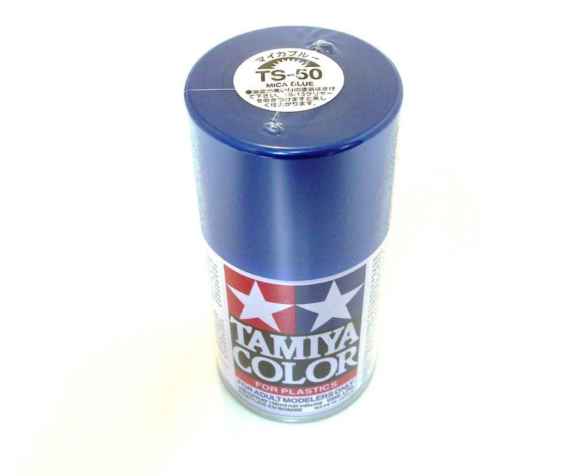 TS-50   TAMIYA ACRYLIC SPRAY PAINT  BLUE MICA