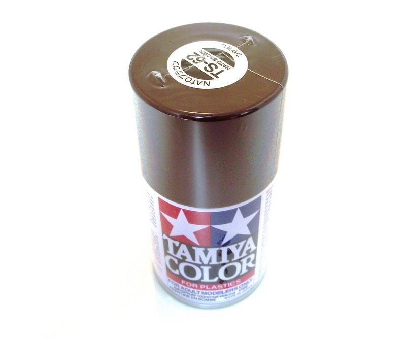 TS-62   TAMIYA ACRYLIC SPRAY PAINT  NATO BROWN