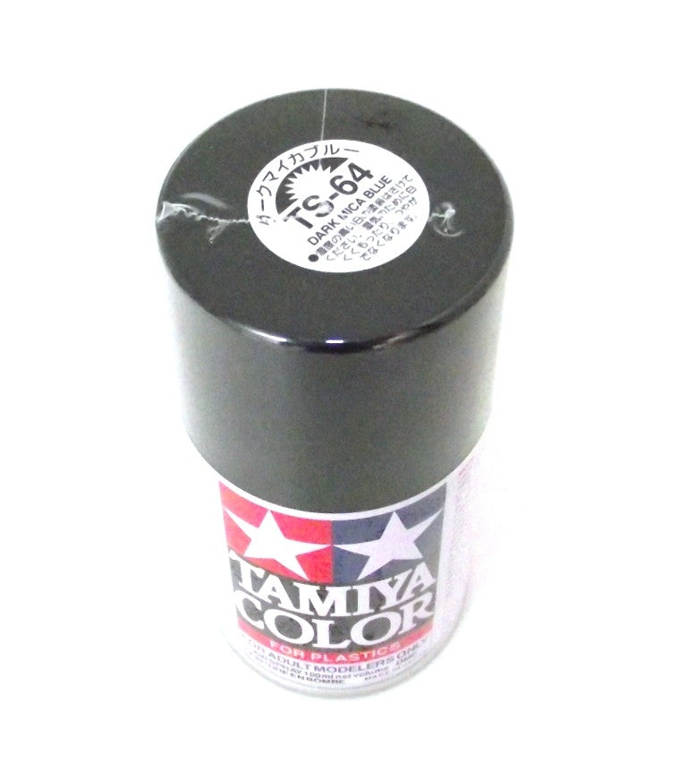 TS-64   TAMIYA ACRYLIC SPRAY PAINT  DARK MICA BLUE