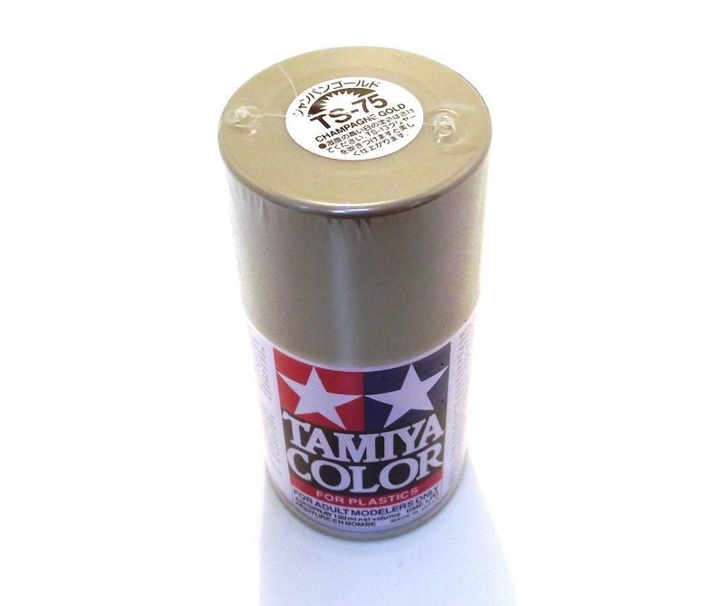 TS-75   TAMIYA ACRYLIC SPRAY PAINT  CHAMPAGNE GOLD