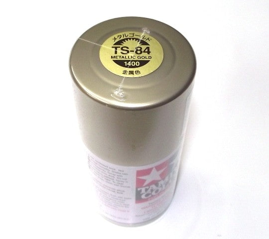 TS-84   TAMIYA ACRYLIC SPRAY PAINT  METALLIC GOLD