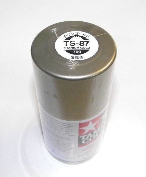TS-87   TAMIYA ACRYLIC PAINT TITANIUM GOLD