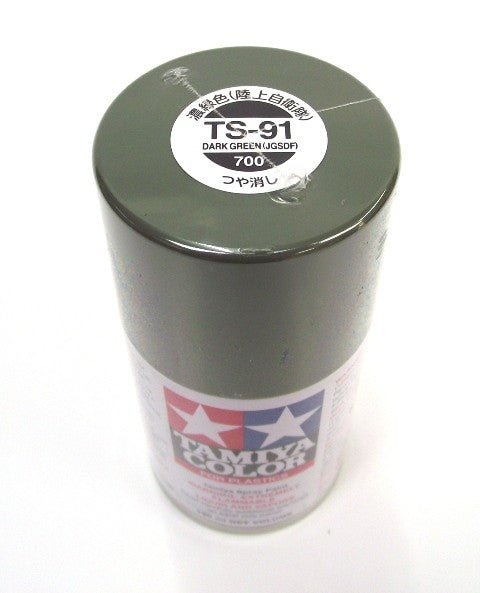 TS-91   TAMIYA ACRYLIC PAINT DARK GREEN (JGSDF)