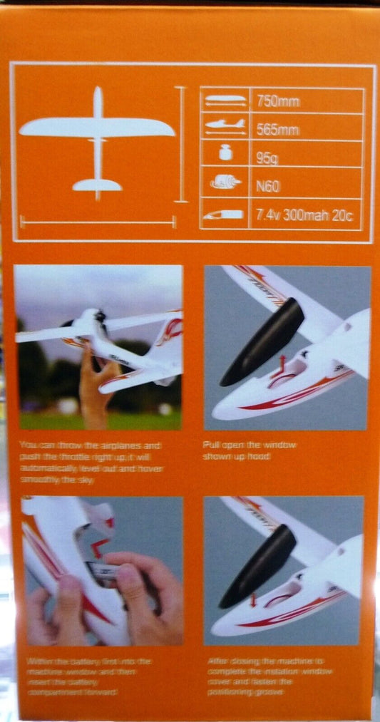 WL MODEL Sky King 3 Channel  radio Control Airplanes
