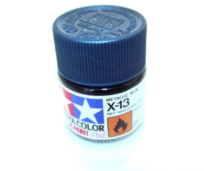 X-13   TAMIYA ACRYLIC PAINT METALLIC BLUE (GLOSS)
