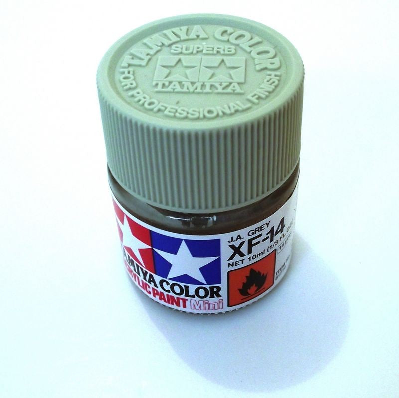XF-14   TAMIYA ACRYLIC PAINT FLAT J.A. GREY