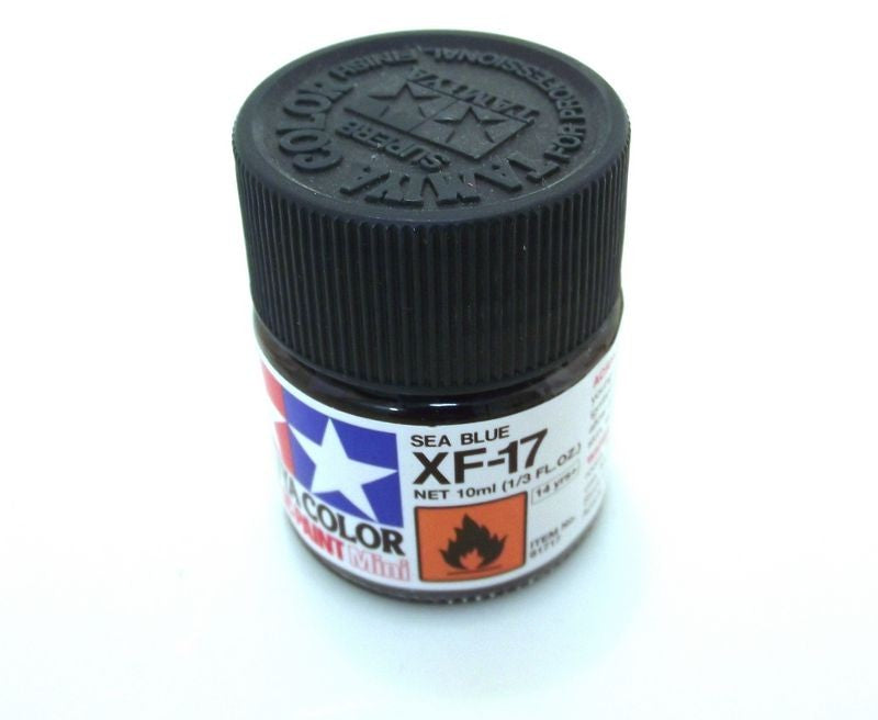 XF-17   TAMIYA ACRYLIC PAINT FLAT SEA BLUE