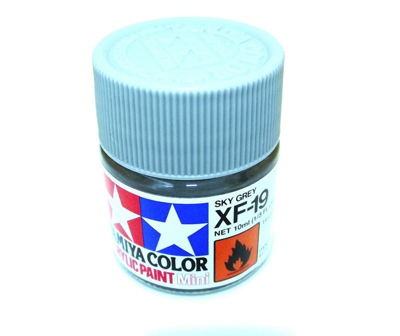 XF-19   TAMIYA ACRYLIC PAINT FLAT SKY GREY