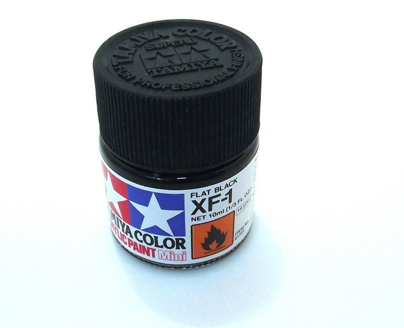 XF-1   TAMIYA ACRYLIC PAINT FLAT BLACK
