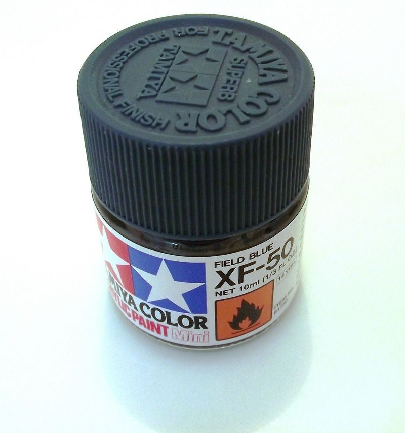 XF-50   TAMIYA ACRYLIC PAINT FLAT FIELD BLUE