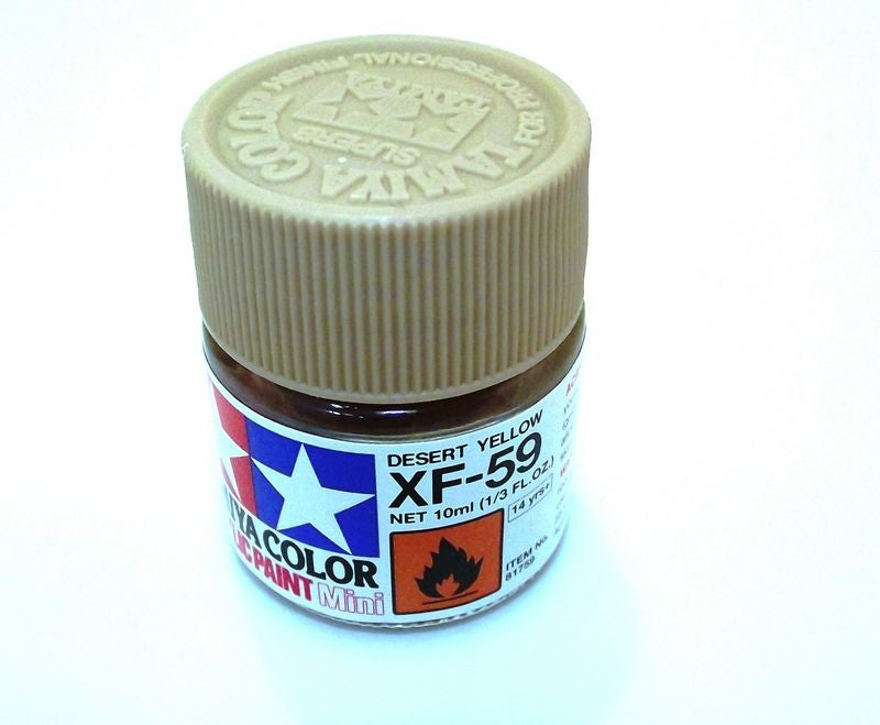 XF-59   TAMIYA ACRYLIC PAINT FLAT DESERT YELLOW