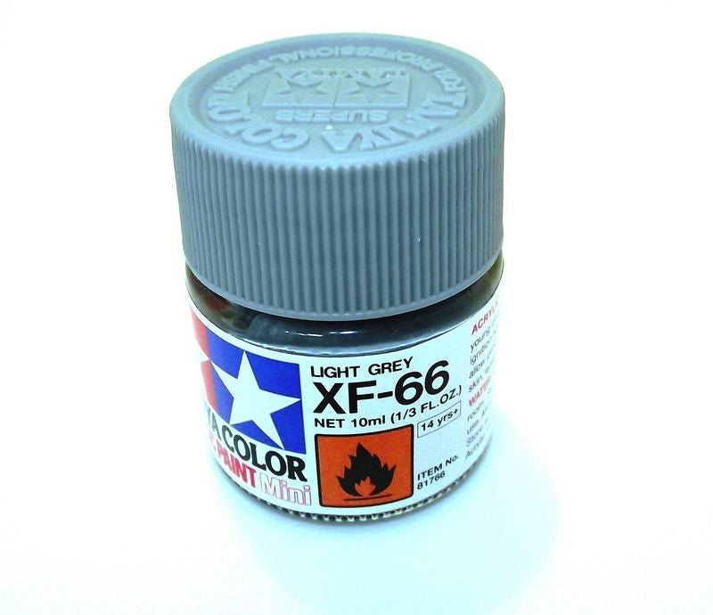 XF-66   TAMIYA ACRYLIC PAINT FLAT LIGHT GREY
