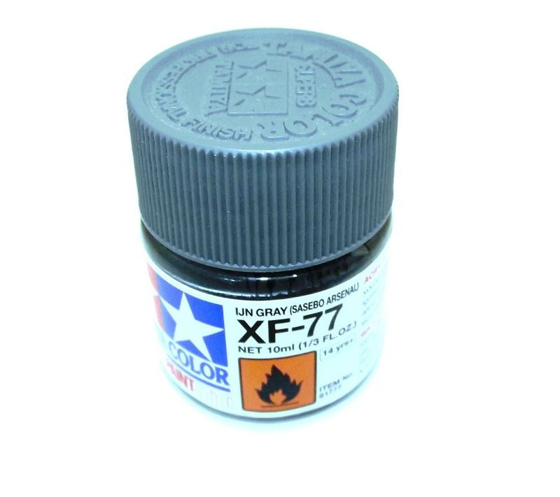 XF-77   TAMIYA ACRYLIC PAINT FLAT IJN GREY S