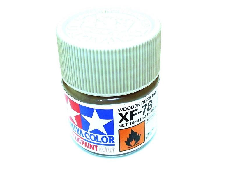 XF-78   TAMIYA ACRYLIC PAINT FLAT WOOD DEK TN