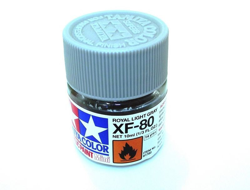 XF-80   TAMIYA ACRYLIC PAINT FLAT ROYAL GRAY
