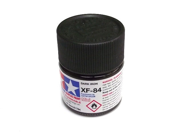 XF-84   TAMIYA ACRYLIC PAINT FLAT DARK IRON