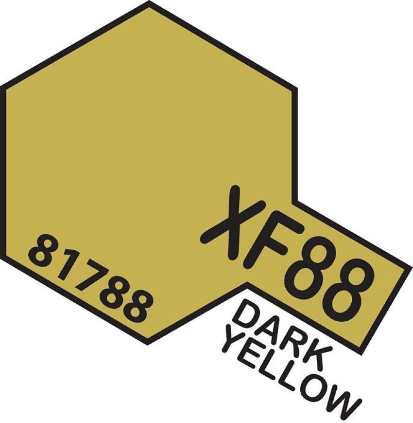 TAMIYA ACRYLIC MINI XF-88 DARK YELLOW 2