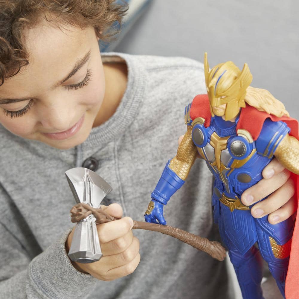 Marvel -  Thor Love And Thunder Stormbreaker Strike 12-inch Electronic Figure Hasbro