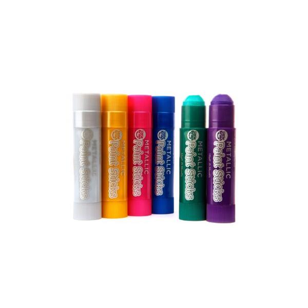 Little Brian - Paint Sticks - Metallic 6 Pk