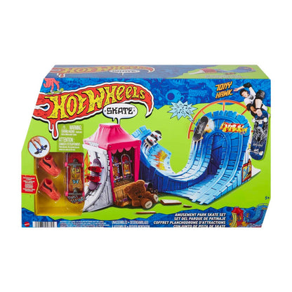 Hot Wheels - ® - Skate Amusement Park Skate Set With Fingerboard & Pair Of Skate Shoes