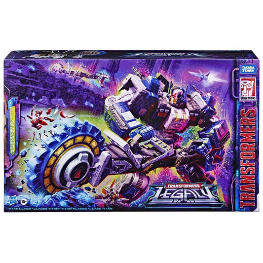 Transformers -  Generations Legacy Series Titan Cybertron Universe Metroplex Action Figure Hasbro
