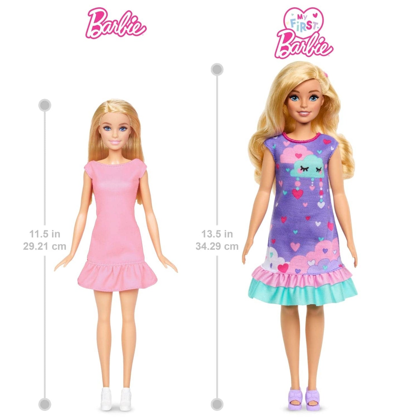 Barbie -  Doll For Preschoolers My First Barbie Deluxe Blonde