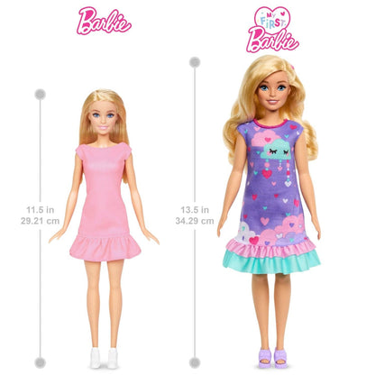 Barbie -  Doll For Preschoolers My First Barbie Deluxe Blonde