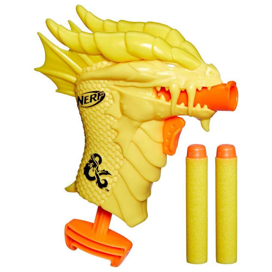 Nerf -  Microshots Dungeons & Dragons Palarandusk Blaster And 2 Nerf Elite 2.0 Darts