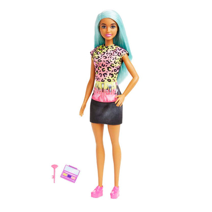 Barbie -  Makeup Artist Doll With Teal Hair And Career-themed Accessories Like Palette And Brush