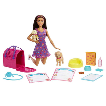 Barbie -  Pup Adoption™ Doll and Accessories