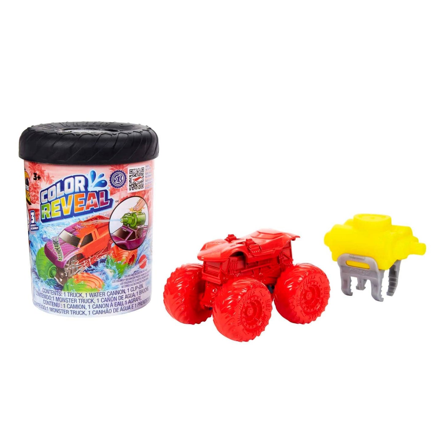 Hot Wheels - ® - Monster Trucks Color Reveal Truck For Kids 3 Years Old & Up