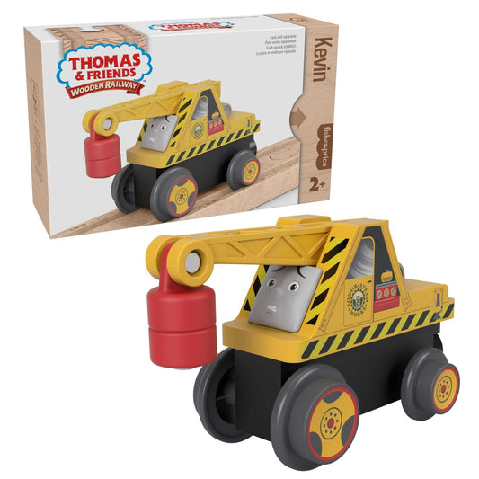 Thomas & Friends -  Wooden Railway Kevin The Crane Push-Along Toy