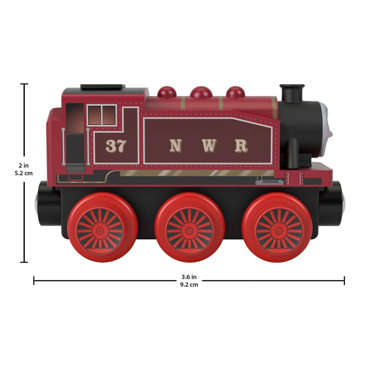 Fisher-Price -  Thomas & Friends Wooden Railway Rosie Engine