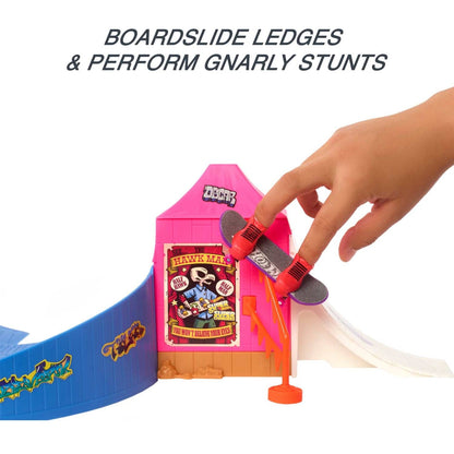 Hot Wheels - ® - Skate Amusement Park Skate Set With Fingerboard & Pair Of Skate Shoes
