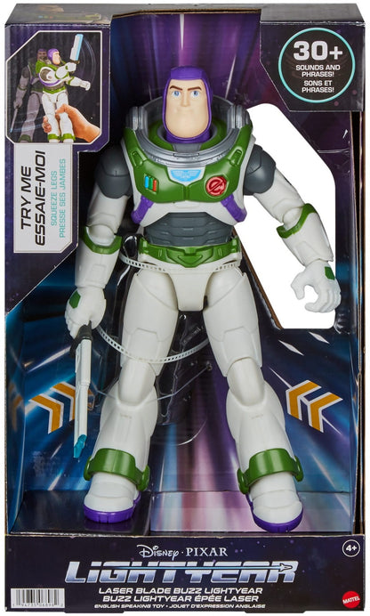 Disney -  Pixar Lightyear Laser Blade Buzz Lightyear Figure  Mattel