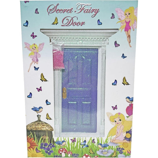 Cotton Candy -  Purple Glitter Secret Fairy Door