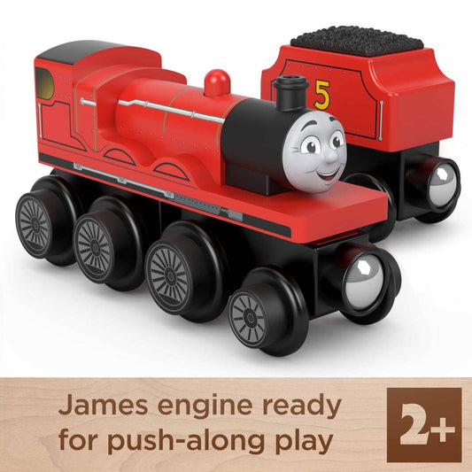 Thomas & Friends -  Wooden Railway James Engine And Coal-Car