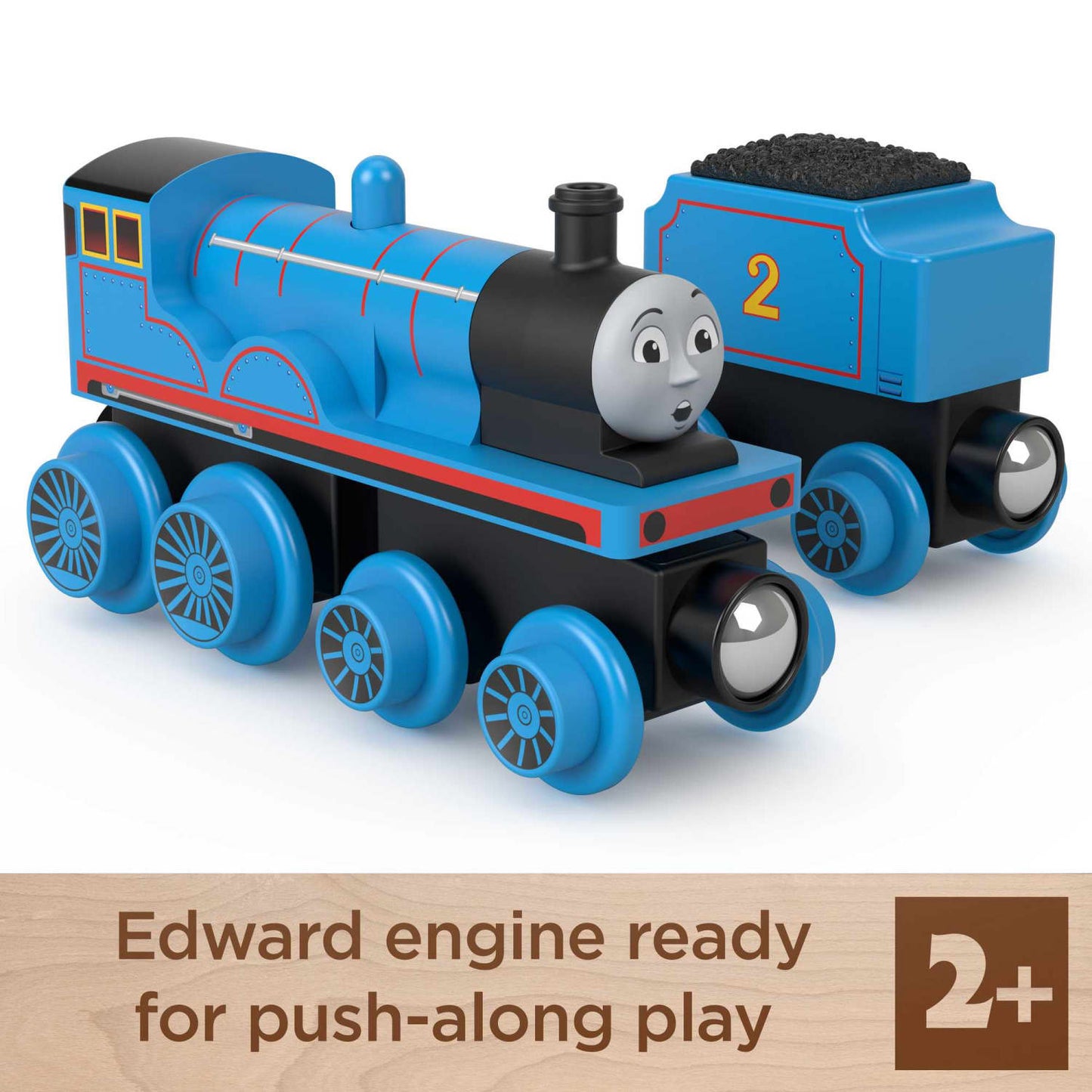 Thomas & Friends -  Wooden Railway Edward Engine And Coal Car