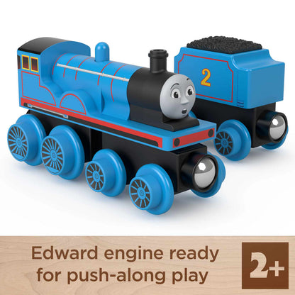Thomas & Friends -  Wooden Railway Edward Engine And Coal Car