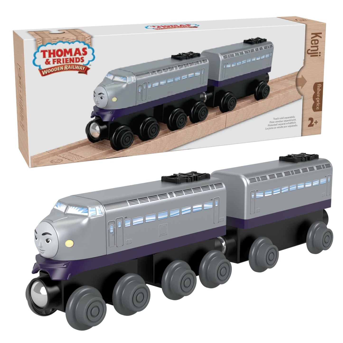 Thomas & Friends -  Wooden Railway Kenji Engine And Coal Car