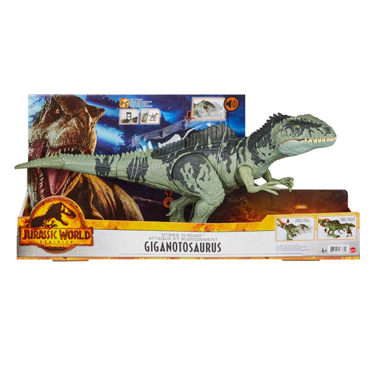 Jurassic World -  Dominion Dinosaur Figure Strike N Roar Giganotosaurus