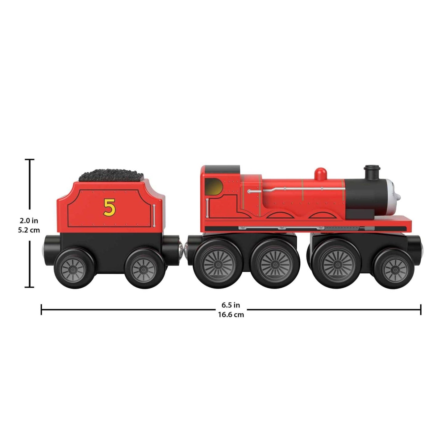Thomas & Friends -  Wooden Railway James Engine And Coal-Car