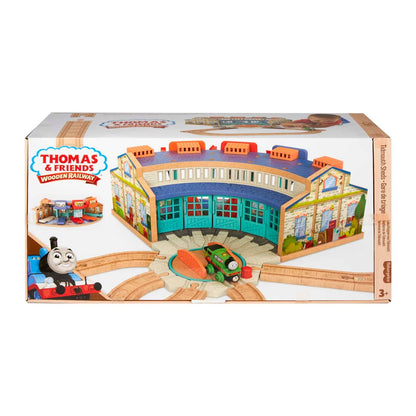 Thomas & Friends -  Wooden Railway Tidmouth Sheds Starter Train Set