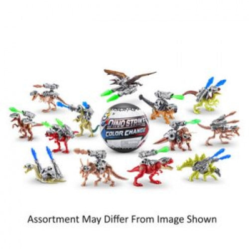 5 Surprise -  Dino Strike Color Change Assorted