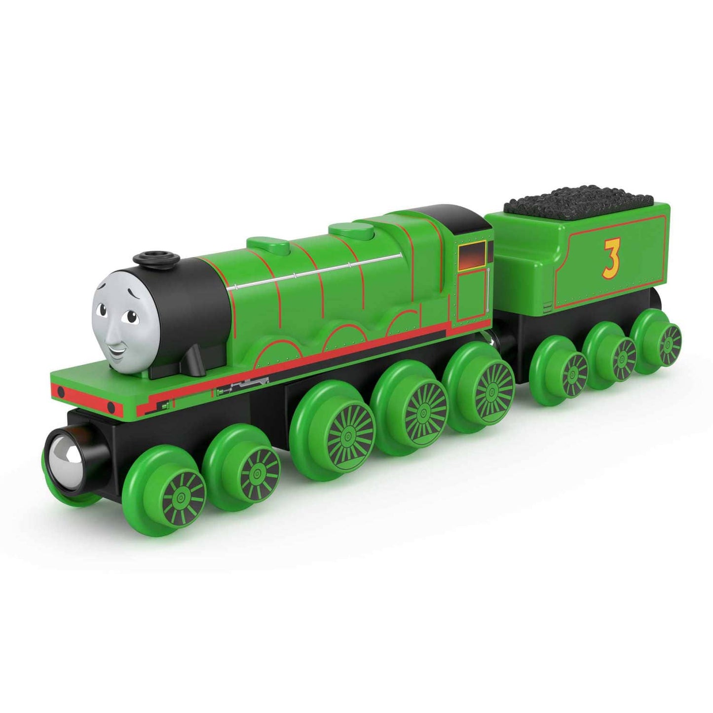 Thomas & Friends -  Wooden Railway Henry Engine And Coal Car