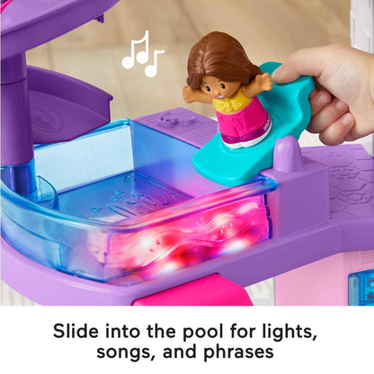 Barbie -  Little Dreamhouse Interactive Playset By Little People