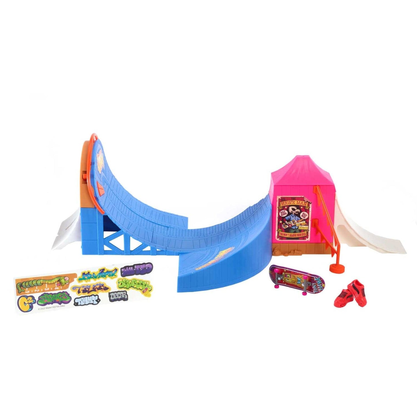 Hot Wheels - ® - Skate Amusement Park Skate Set With Fingerboard & Pair Of Skate Shoes