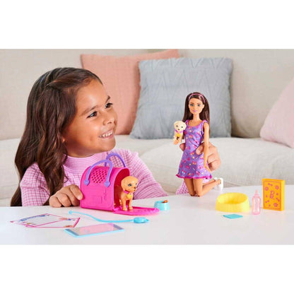 Barbie -  Pup Adoption™ Doll and Accessories