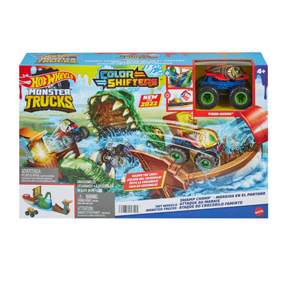 Hot Wheels - ® -  Monster Trucks Swamp Chomp  Playset